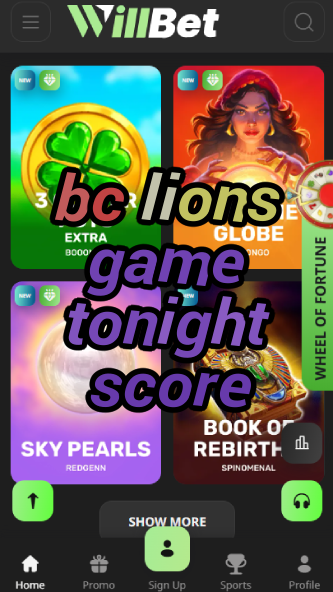 BC Lions Game Tonight Score - Live Results-vz72fvrf.com